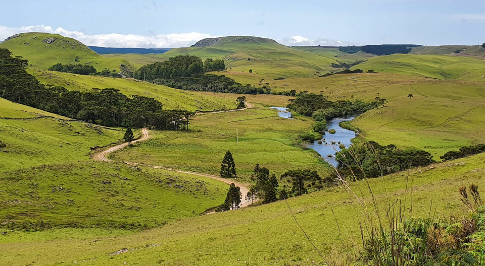 Paisagem de Bom Jesus, na Serra Gaúcha