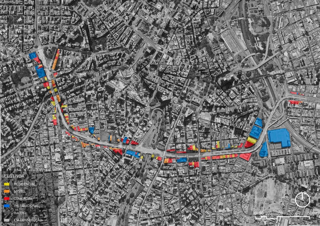 Vista urbana de Lençóis Paulista (SP), no interior paulista