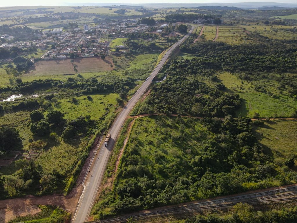 Vista aérea de Ipameri GO
