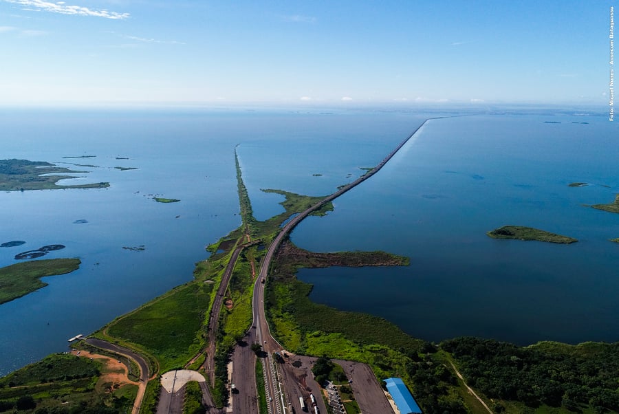 Ponte Hélio Serejo (BR-267), sobre o Rio Paraná