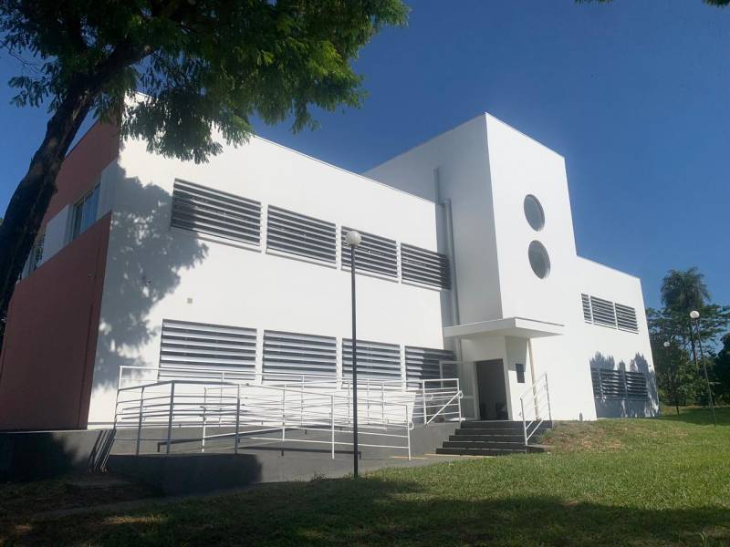 Fachada da FCT/Unesp em Presidente Prudente SP