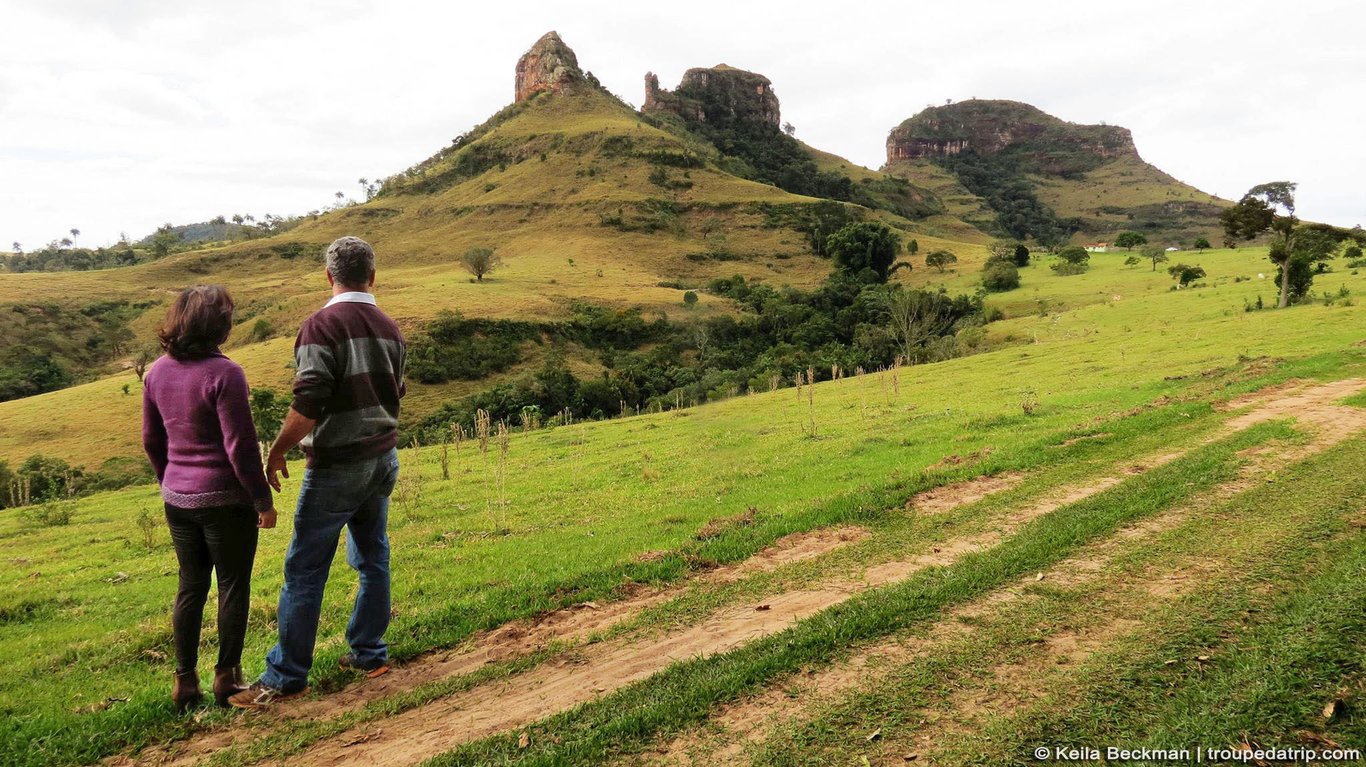 Paisagem da Cuesta de Botucatu