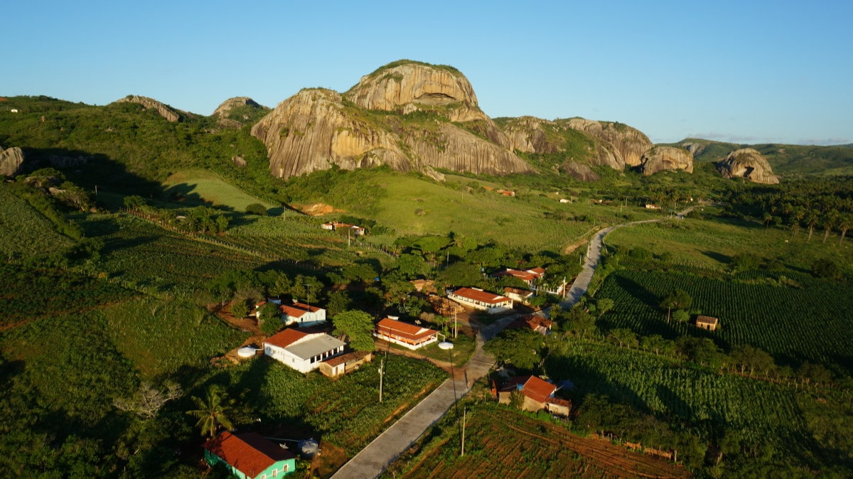 Interior da Paraíba — vista aérea