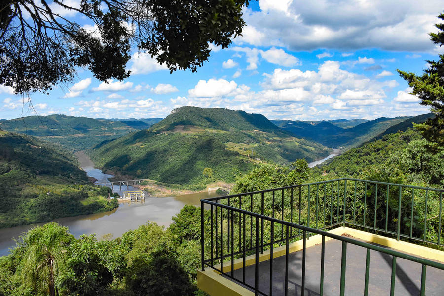 Vista panorâmica de Cotiporã RS, Serra Gaúcha
