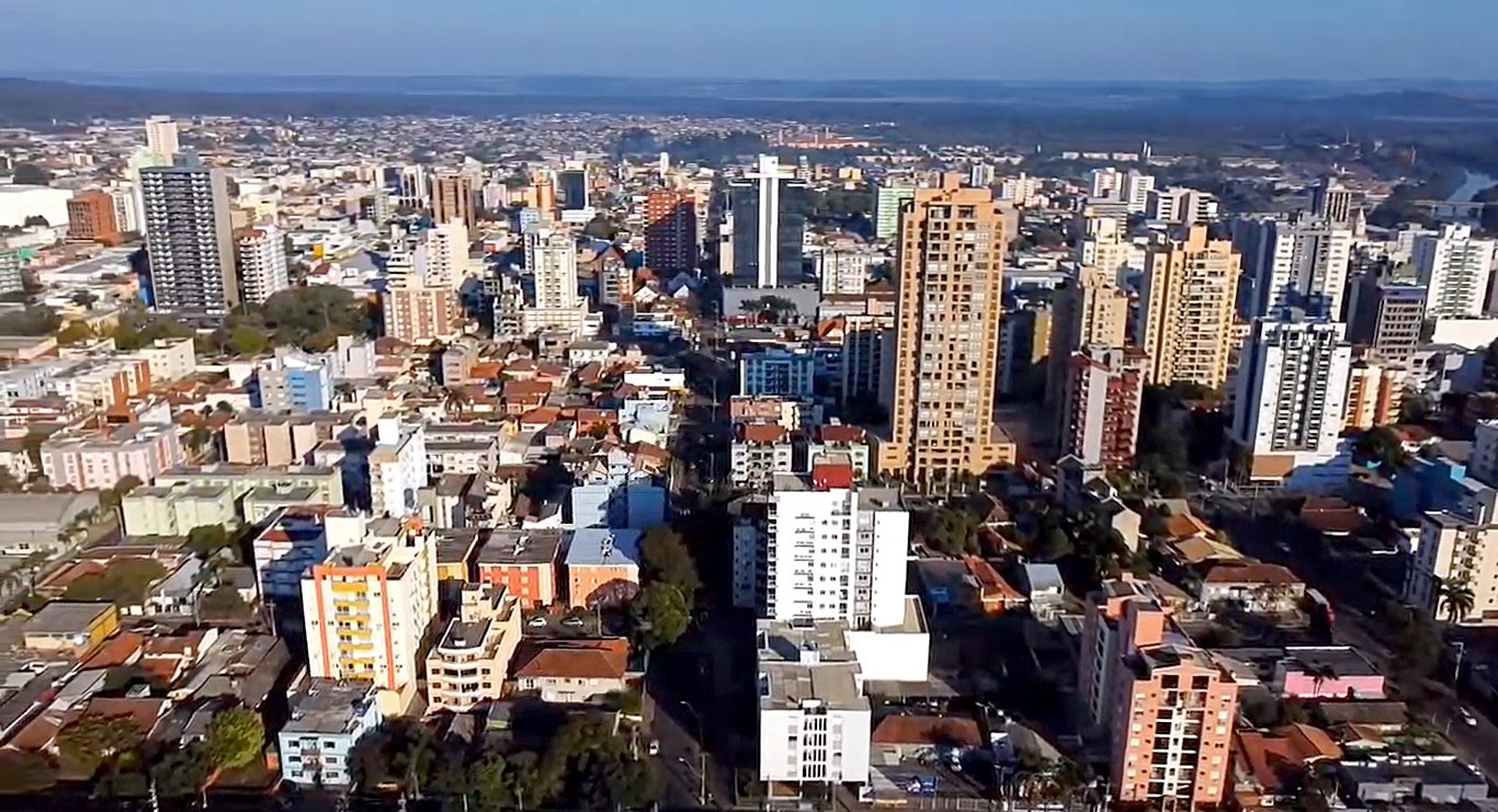Vista urbana de Gravataí RS, Região Metropolitana de Porto Alegre