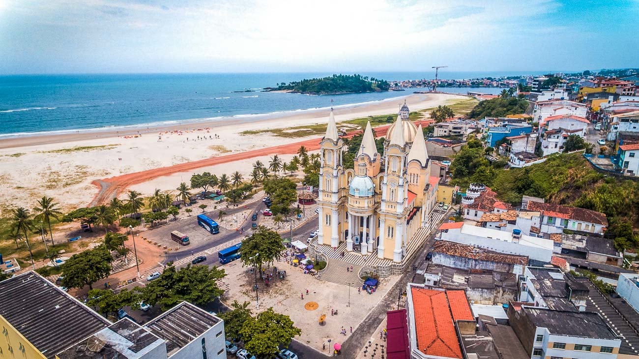 Vista aérea de Ilhéus BA