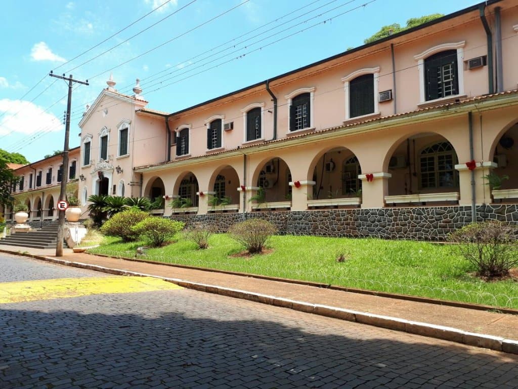 Cena urbana no campus em São Carlos SP