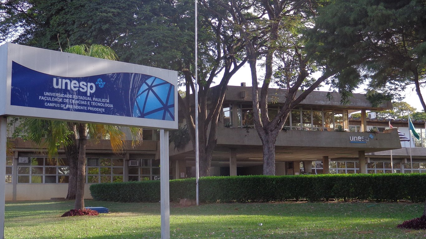 Fachada da FCT/Unesp em Presidente Prudente