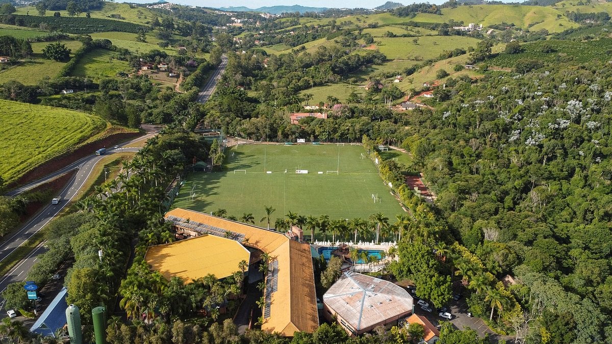 Vista de Lindóia SP, no Circuito das Águas Paulista