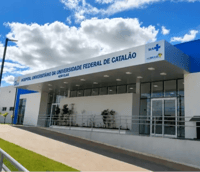 Fachada do Hospital Universitário da Universidade Federal de Catalão (HU-UFCat).