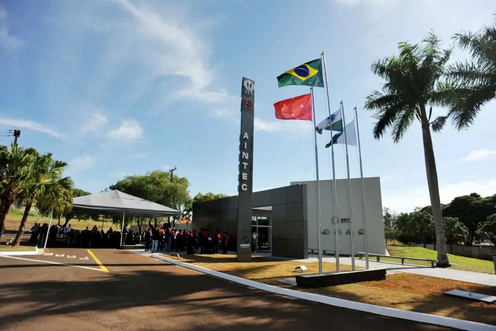 Fachada do campus do IFPR em Jaguariaíva