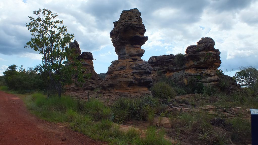 Formações rochosas no norte do Piauí, referência natural da região de Piripiri