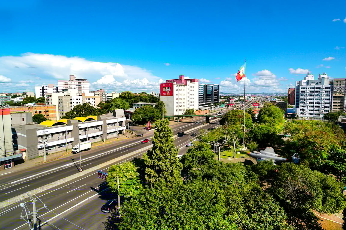 Vista aérea de Canoas RS