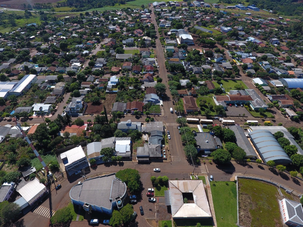 Vista aérea de Planalto PR