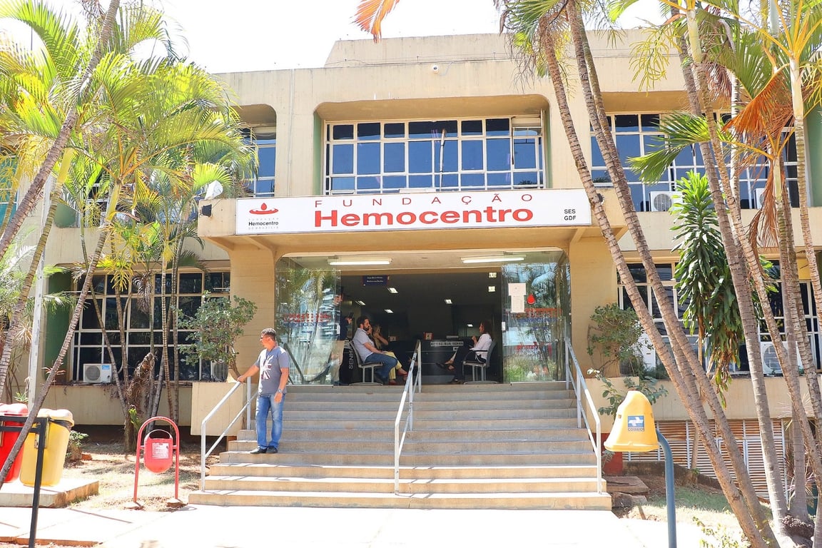 Ambiente de hemoterapia e apoio administrativo