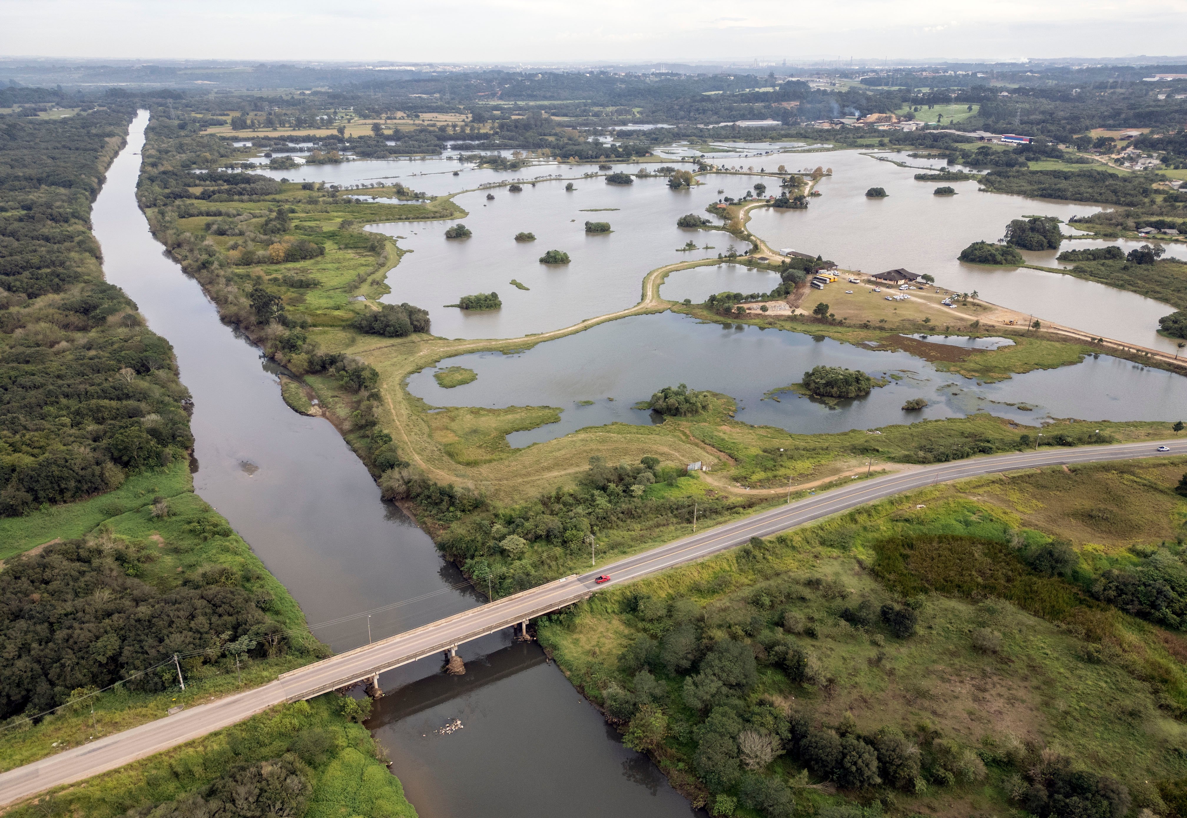 Paisagem na Região Metropolitana de Curitiba