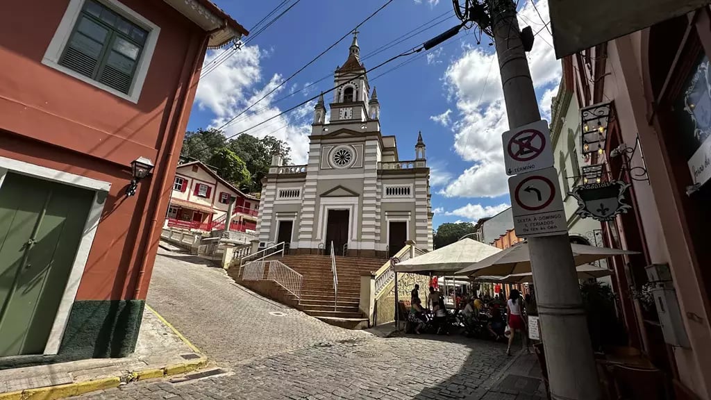Vista de Santa Teresa, cidade serrana do Espírito Santo