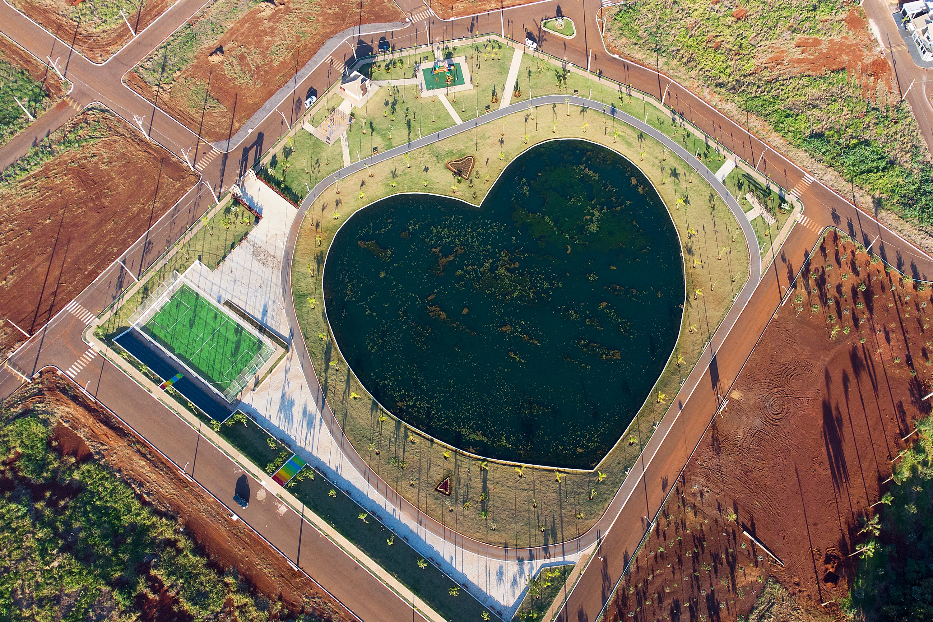 Paisagem urbana no interior do Paraná