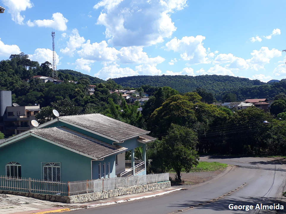 Vista urbana de Tangará SC, Vale do Rio do Peixe