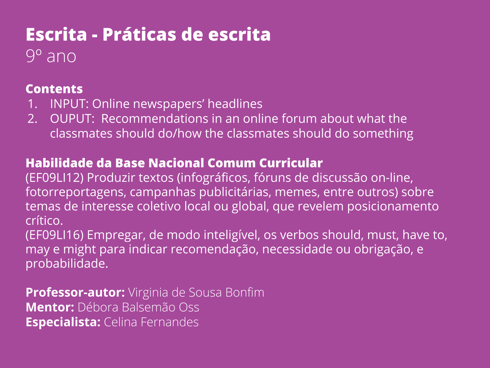 Sala de aula com professora de inglês e alunos, quadro com palavras em inglês