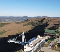 Mirante em área montanhosa de Rancho Queimado SC