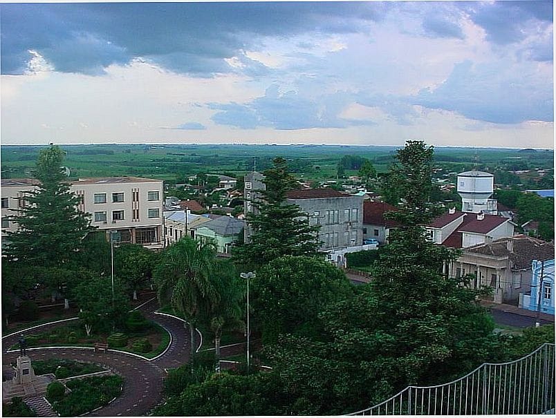 Vista aérea de Júlio de Castilhos RS