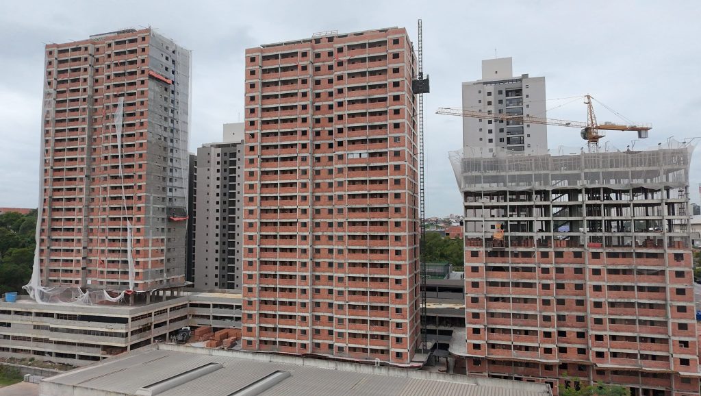 Vista urbana de Santo Antônio de Posse SP, região de Campinas