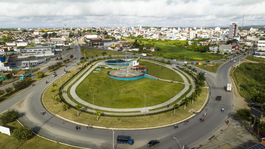 Vista aérea de Surubim PE