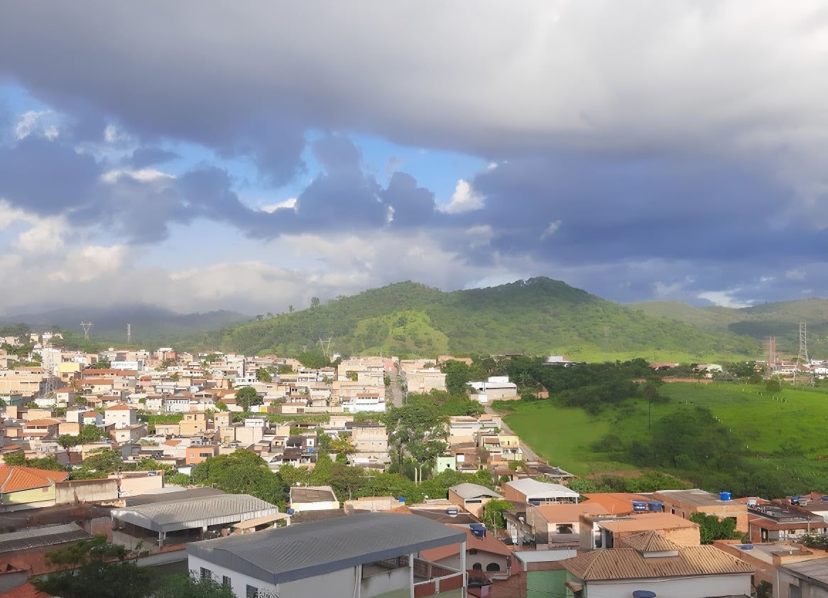 Vista aérea de Ribeirão das Neves, Minas Gerais