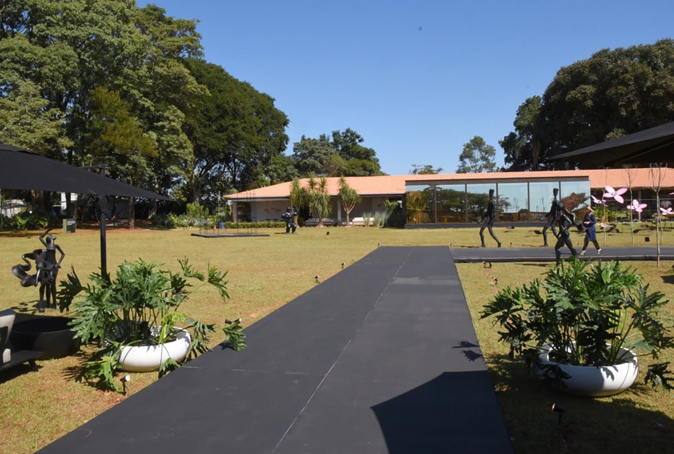 Entrada principal da Unicamp em Campinas SP