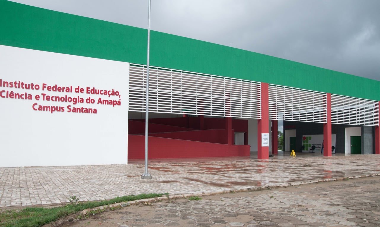 Fachada do IFAP – Campus Santana