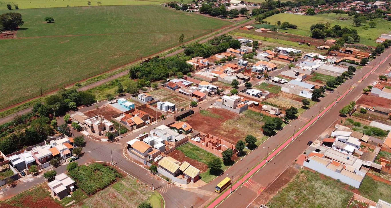 Vista urbana de Ibirarema SP