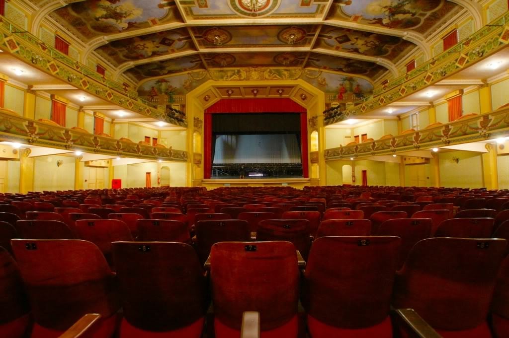 Interior do Theatro Central de Juiz de Fora