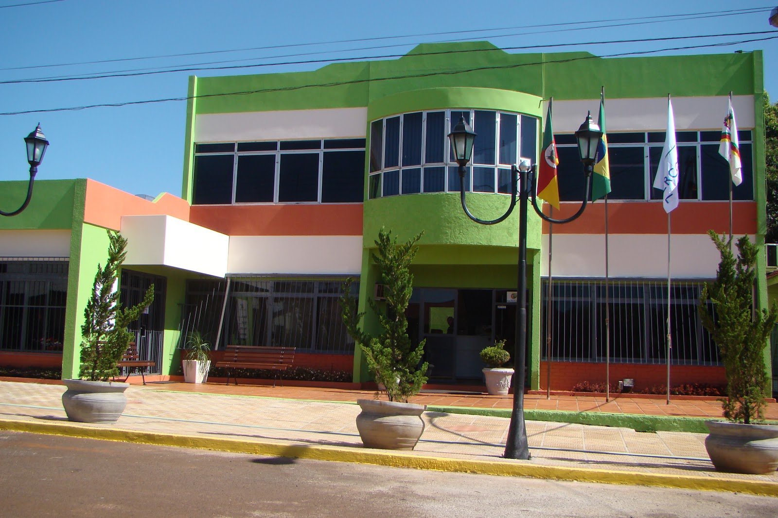 Paisagem urbana em município do Noroeste gaúcho