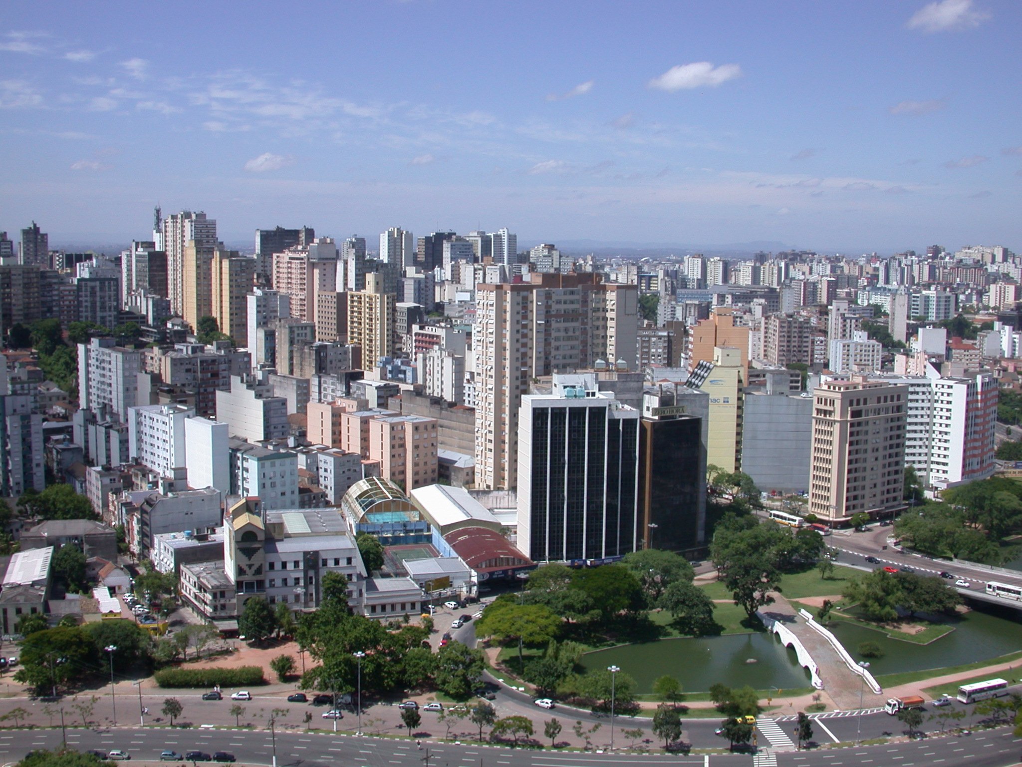 Porto Alegre vista do Guaíba