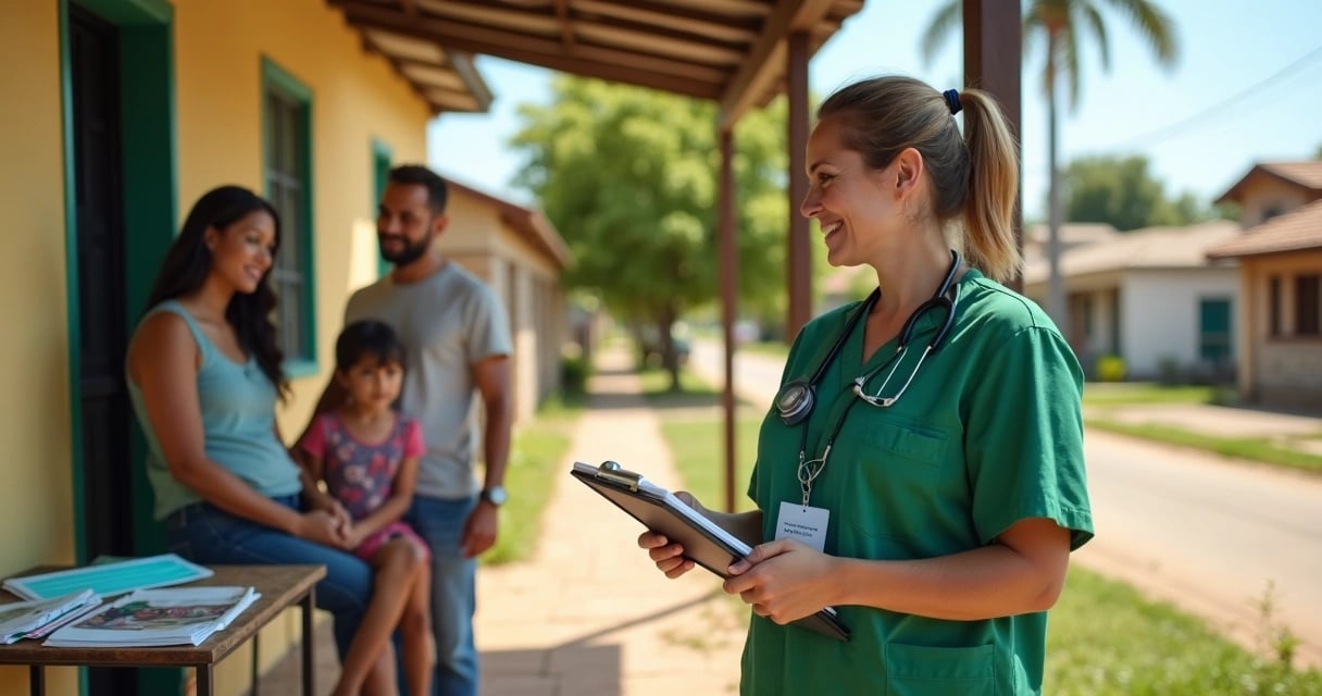 Profissionais da Atenção Primária em ação