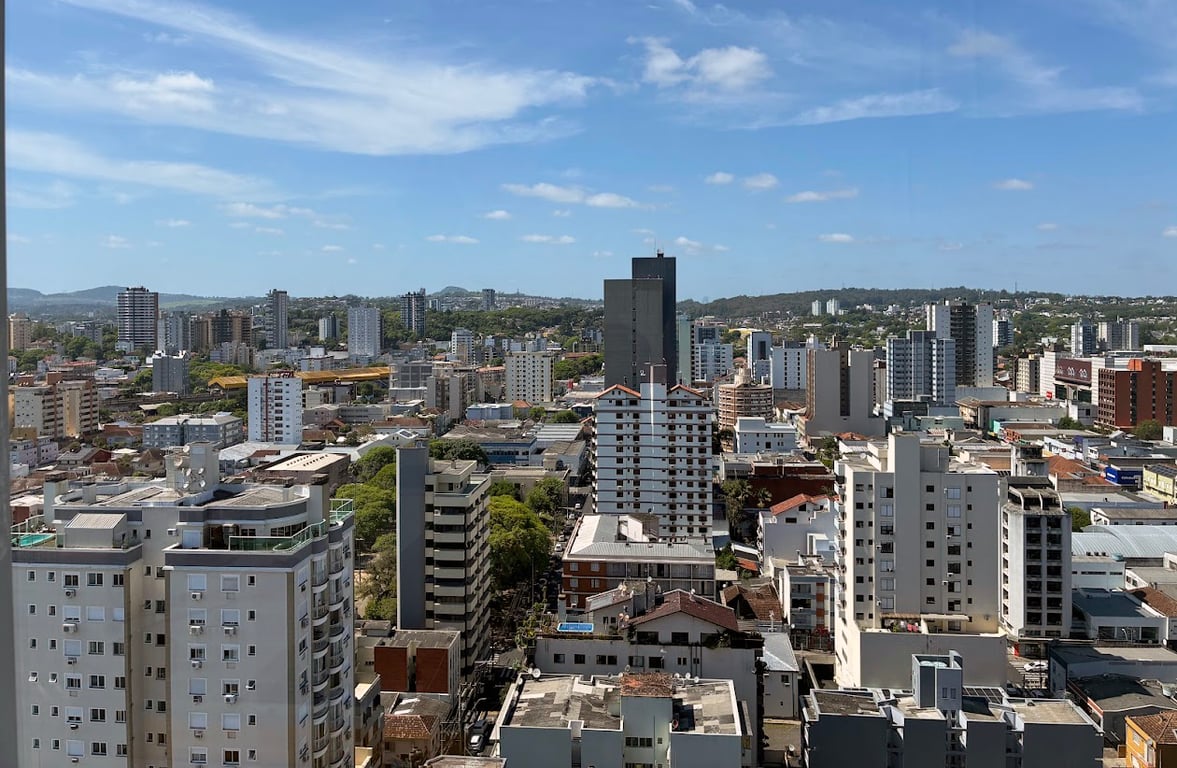 Vista urbana de São Leopoldo RS em dia claro