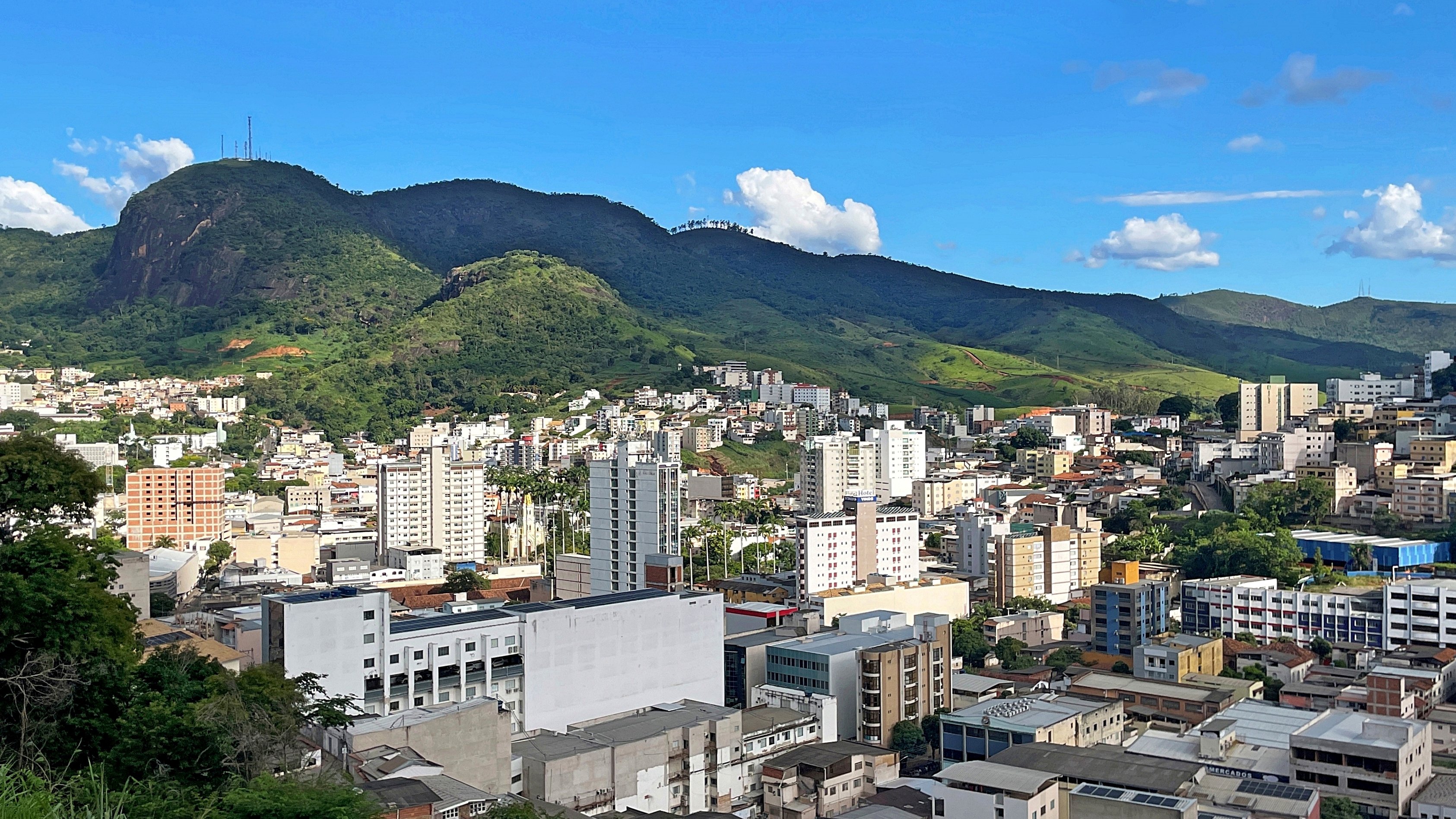 Vista urbana em Minas Gerais
