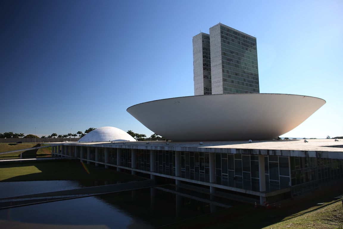 Esplanada dos Ministérios, em Brasília