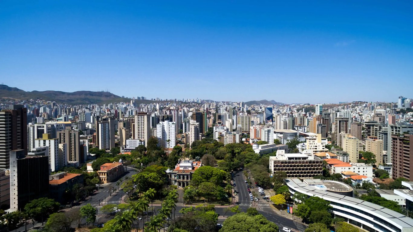 Vista urbana de Pompeia SP