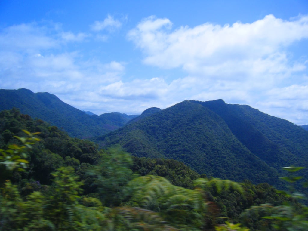 Vista panorâmica do Vale do Ribeira, PR