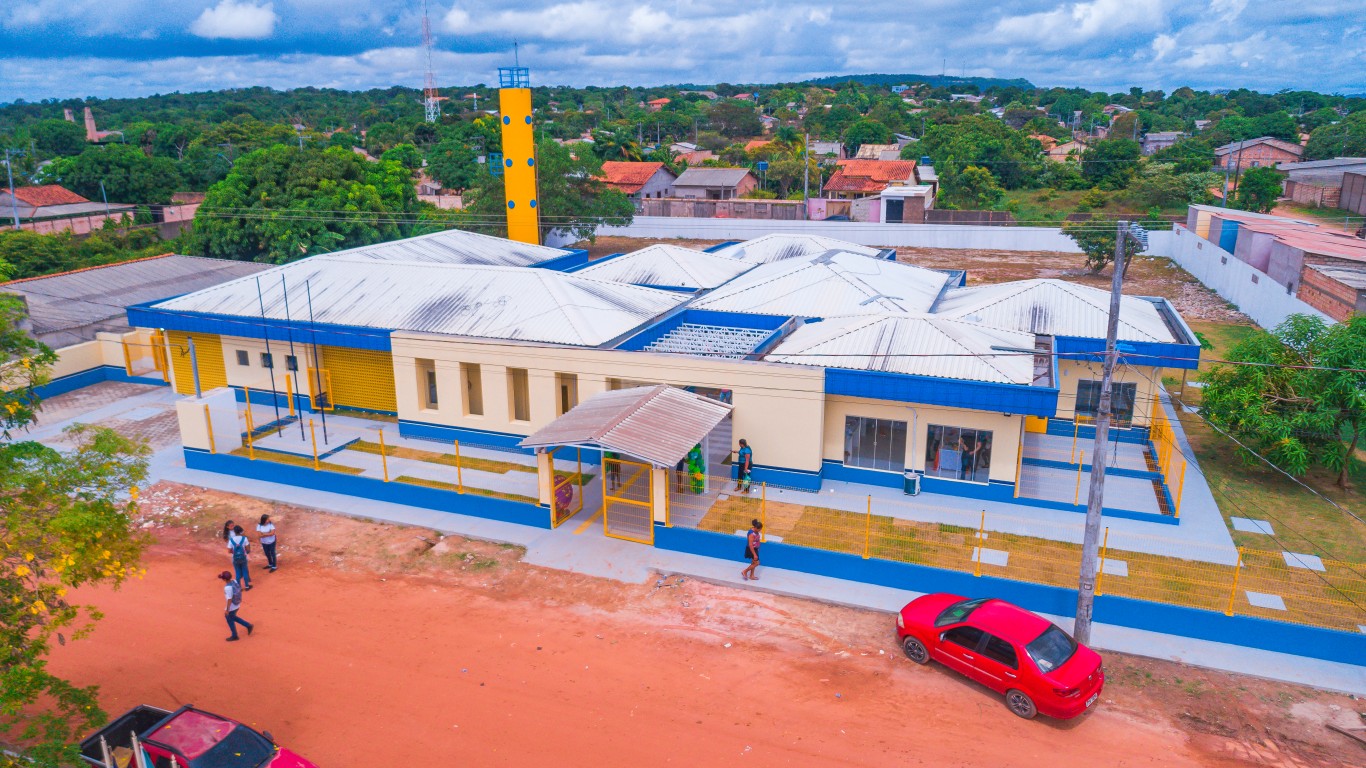 Ambiente escolar na região Norte