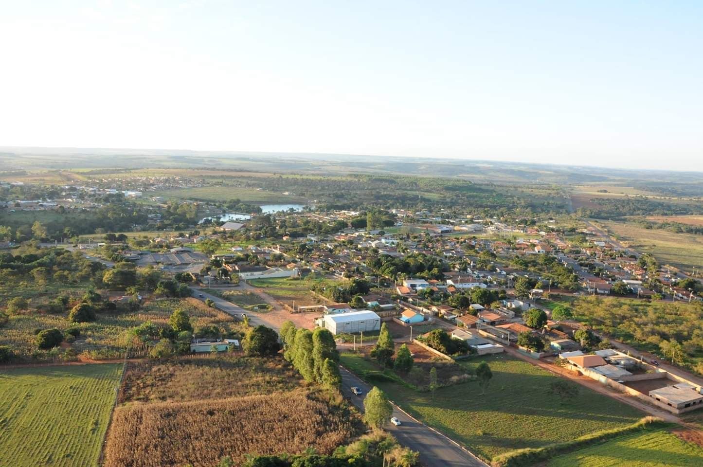 Vista aérea de Cristianópolis GO