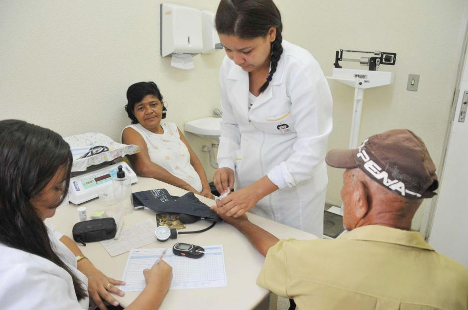 Profissionais atuando em Unidade Básica de Saúde
