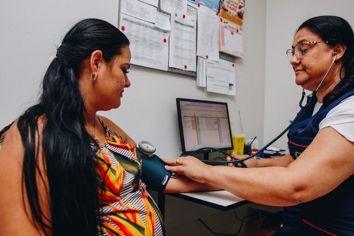Atendimento em unidade básica de saúde no Brasil