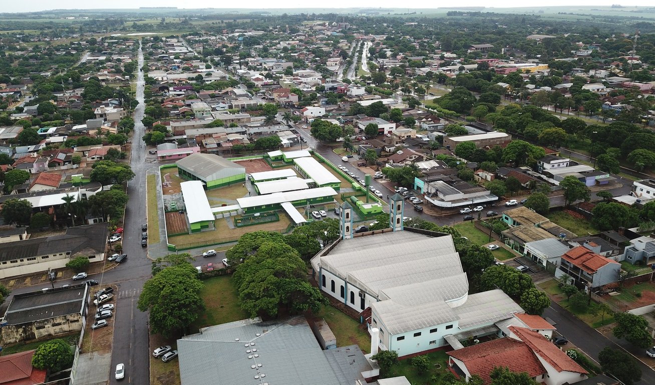 Vista urbana em Mato Grosso do Sul