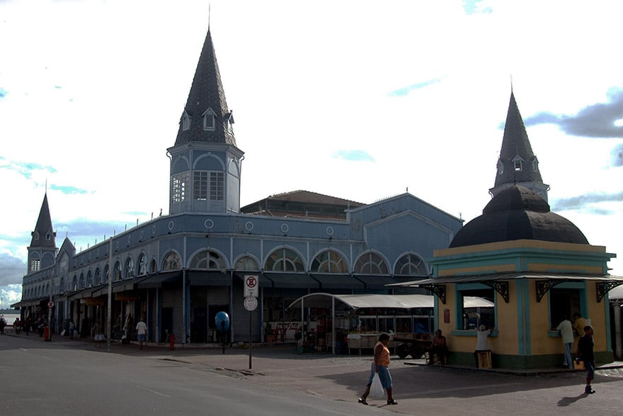 Panorâmica do Ver-o-Peso, cartão-postal de Belém PA