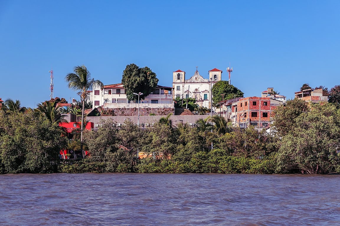 Vista urbana de São Francisco do Conde BA