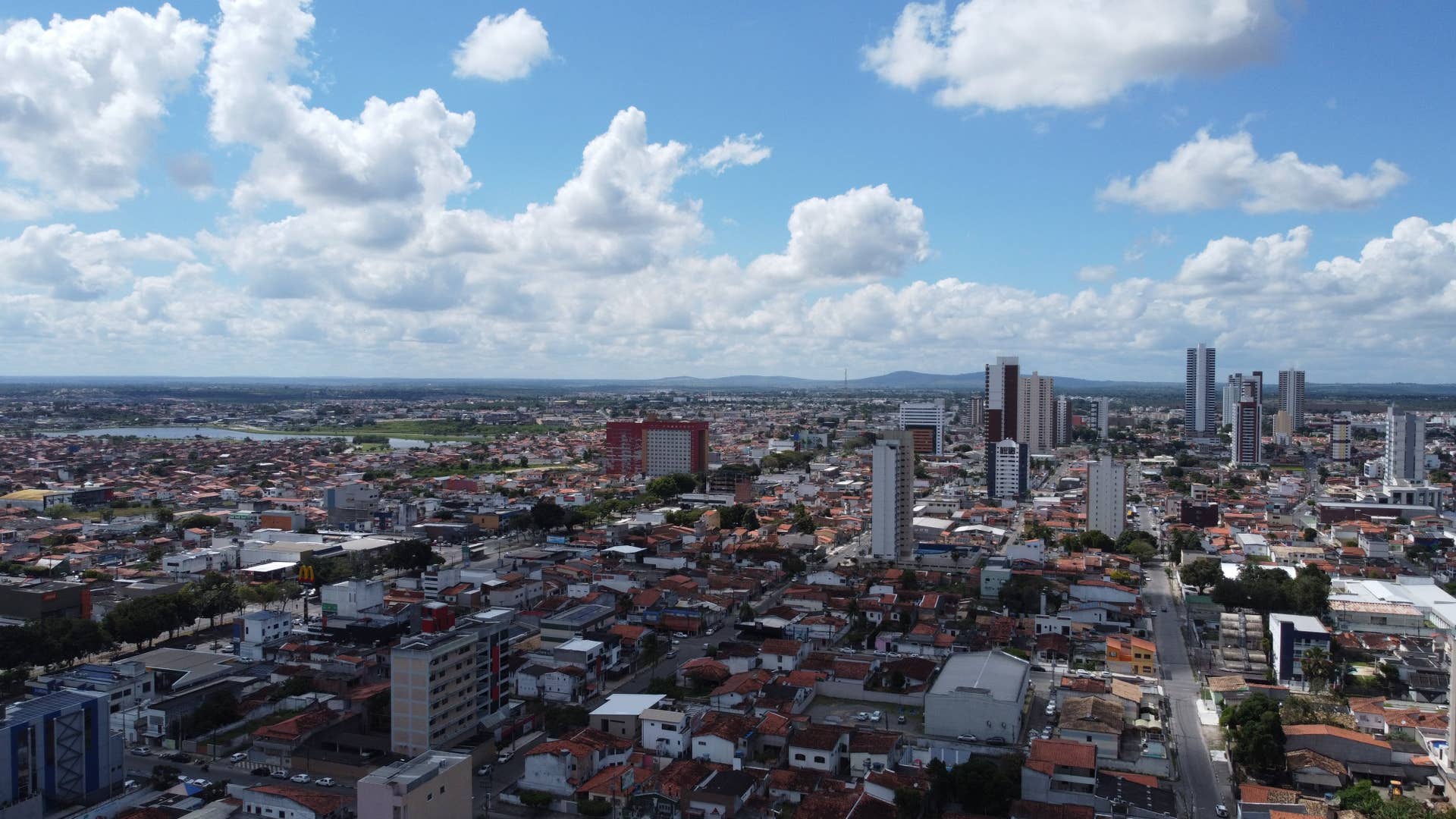 Vista aérea de Feira de Santana BA