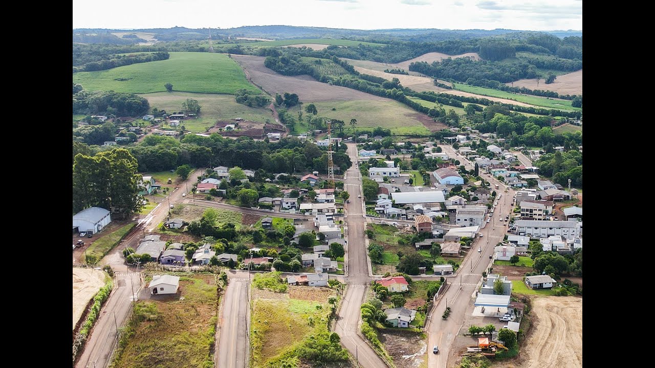 Vista aérea de Gramado dos Loureiros RS
